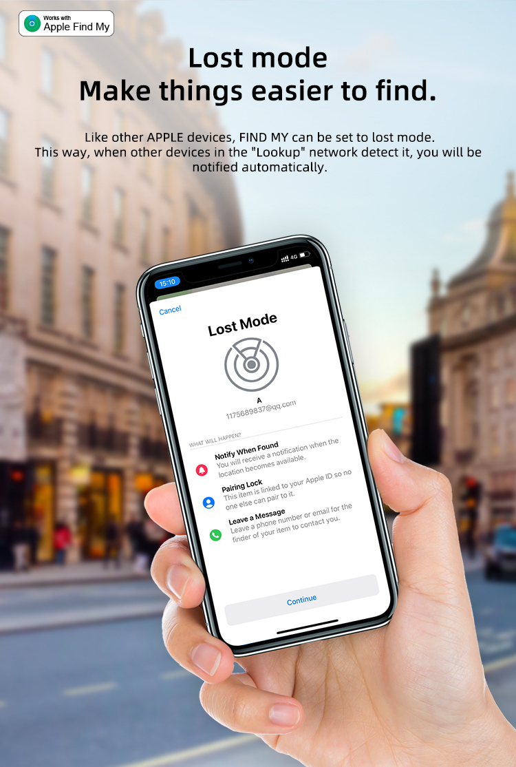 Air Tracker Tag Per Android – 4 Pezzi Localizzatore Bluetooth Smart, Compatibile Google Find Hub, Per Chiavi, Bagagli, Zaino, Portafoglio, Batteria Sostituibile