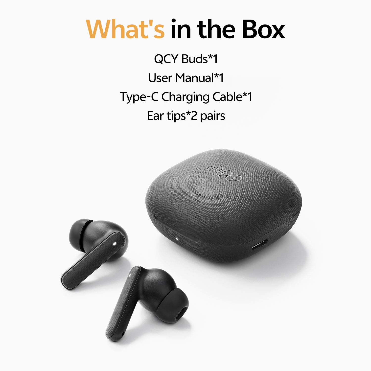 QCY Buds T43 Fones De Ouvido Bluetooth5.3 Verdadeiramente Sem Fio 35 ...