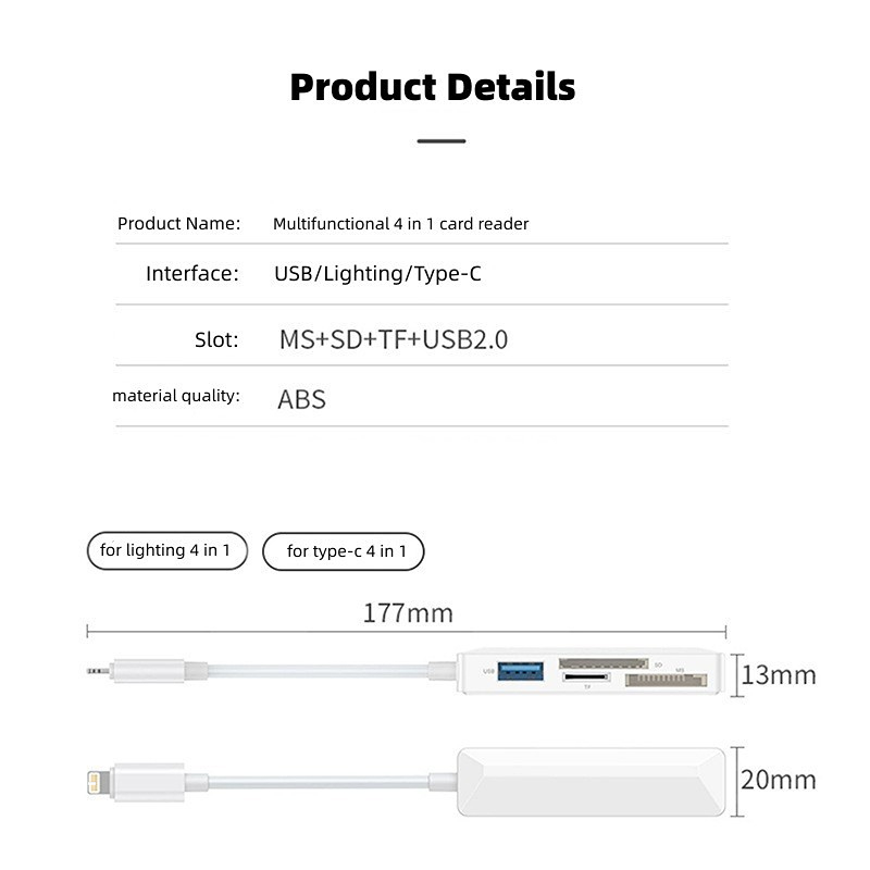 Type C Hub 6 Em 1 Adaptador De Leitor De Cartão TF SD Para Laptop PC Multi Portas Hdmi 4k Usb3.0 100w Pd Charge I.1006215031