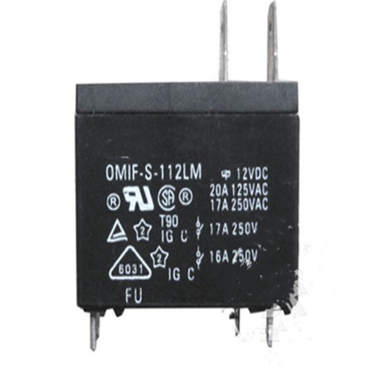 Relé pequeno OMIF-S-112LM 17A 4 pinos adequado para aquecedor de água ...