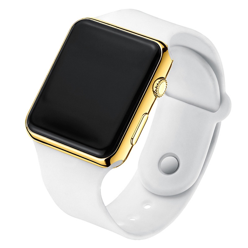 Smartwatch Relógio Inteligente Digital LED Quadrado Moderno E Elegante ...