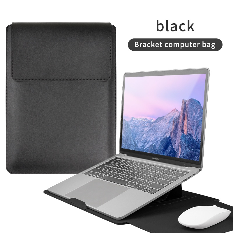 Bolsa Multiuso Para Laptop Macbook Air M2 Capa De Couro PU De 13 A 16 ...