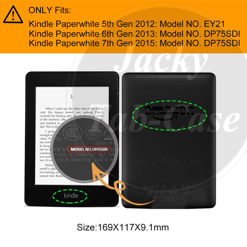 Amazon Kindle Paperwhite 2014 Battery 58-000008, MC-354775-03, S2011-003-A 1600m