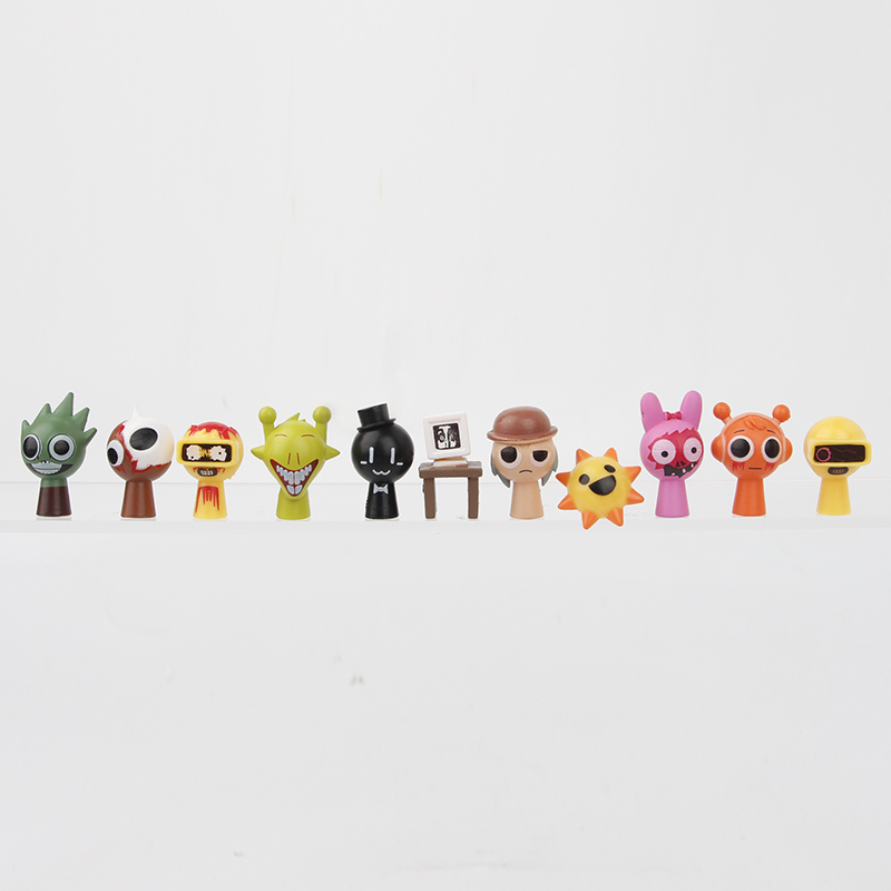 48 Pçs/Set 5cm Sprunki Caixa Figura Brinquedos Wenda Estatueta De Ação ...