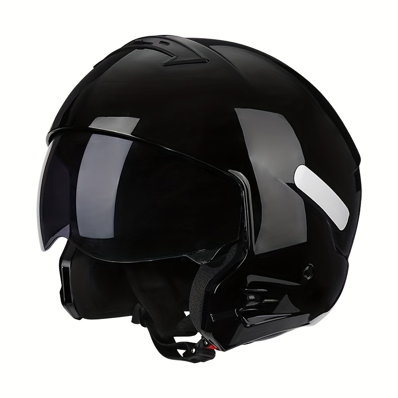 Capacete De Moto Retrô: Pequeno, 4/3, Design De Escorpião, Cruzeiro ...