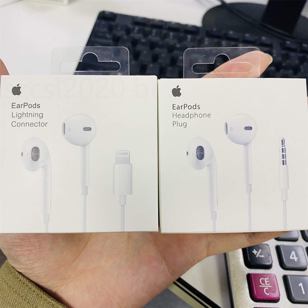 100% Original Apple Earpods Fone De Ouvido Para Iphone 17 16 15 14 13 ...