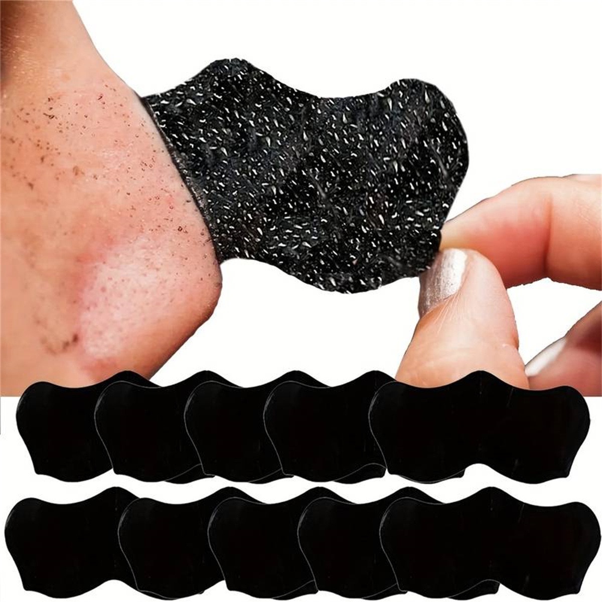Novos 50 PCS adesivos para cravos e nariz são eficazes na remoção de ...