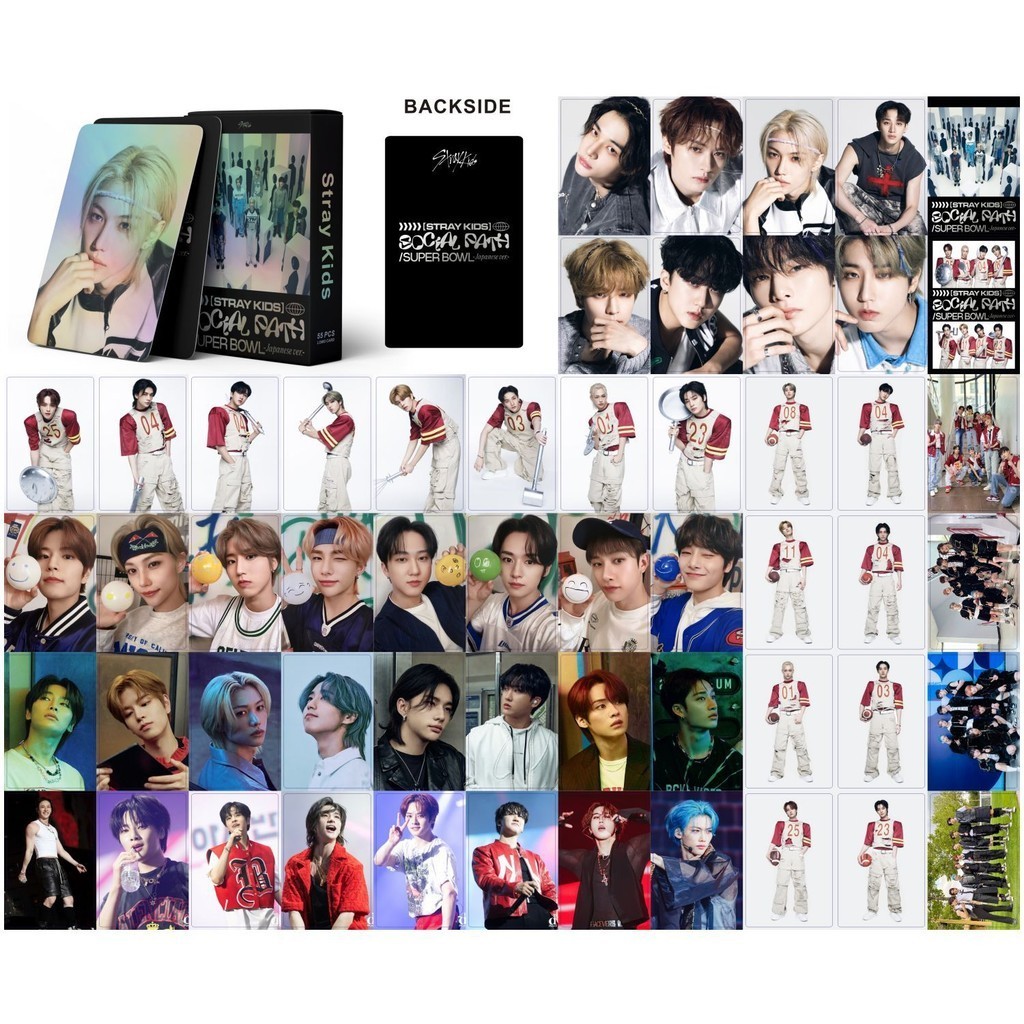Stray Kids Laser Photocards MAXIDENT THE SOUND Maniac Álbum KPOP