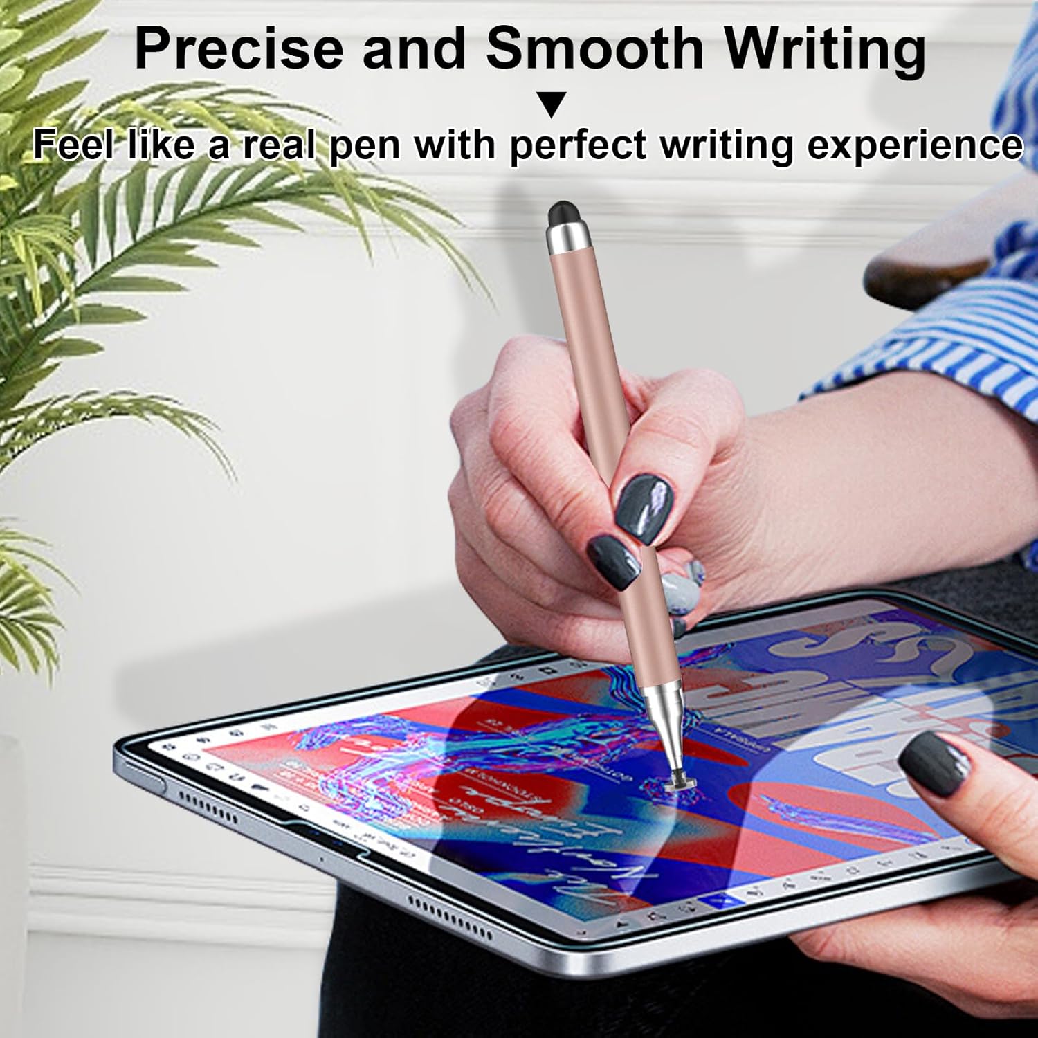 Caneta Stylus Universal 2 Em 1 Hdoolink Para Tablets E Celulares ...