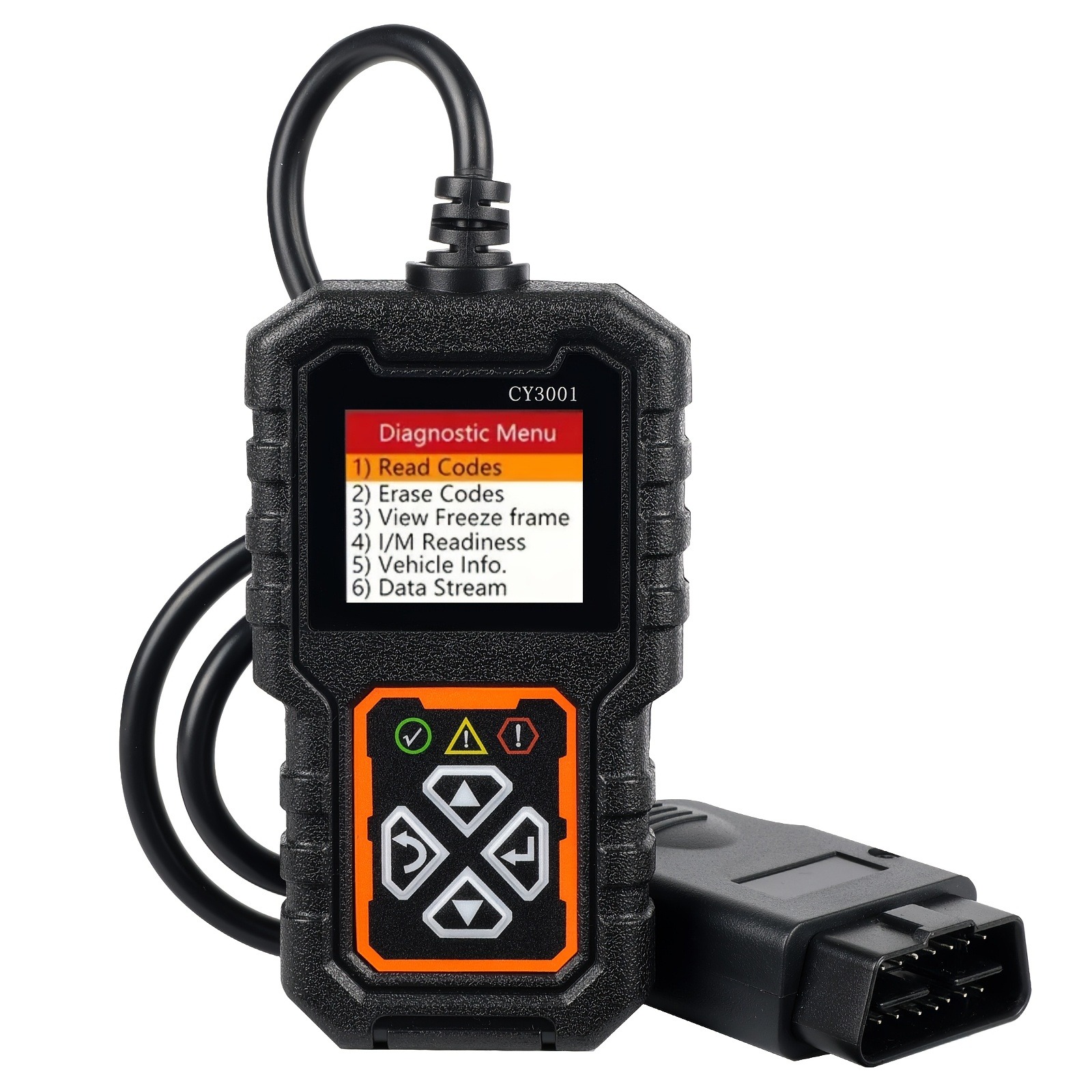 Leitor de Código OBD2 CY3001, Scanner de Falhas do Motor e Ferramenta ...
