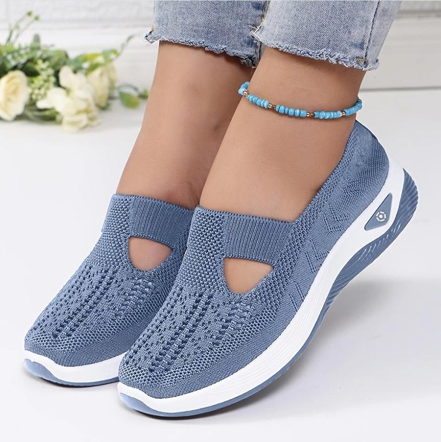 Tênis Casuais Femininos – Sapatos De Caminhada Confortáveis E ...