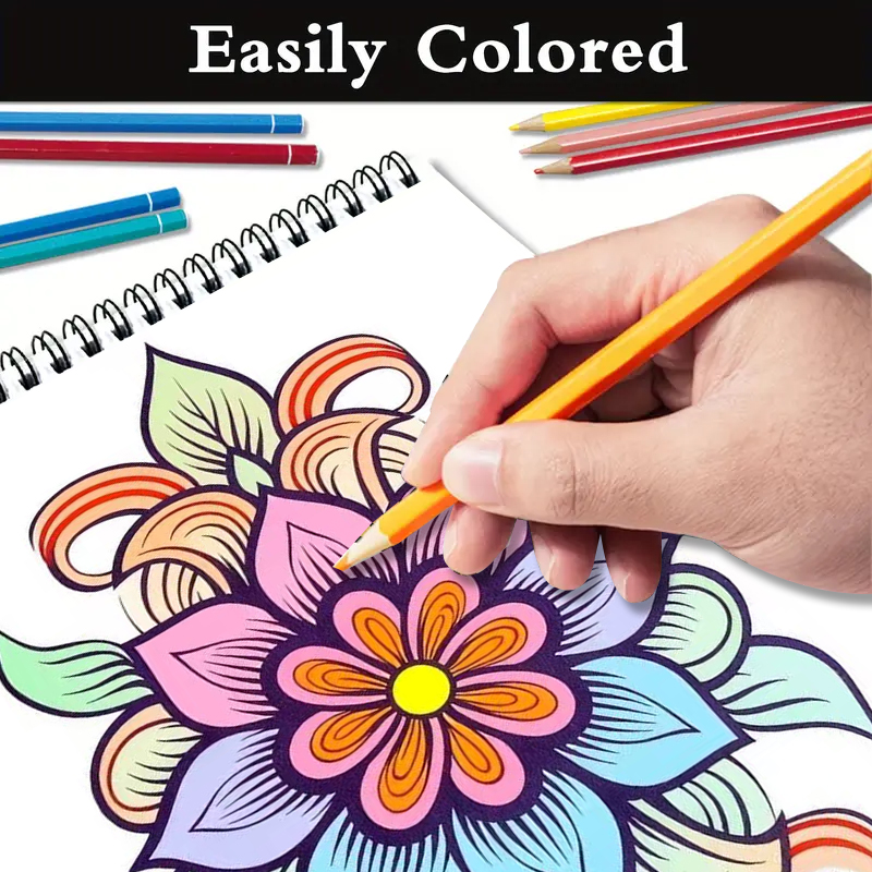 Caderno de Desenho e Pintura A4 - Papel Especial de 120gsm para Arte e ...