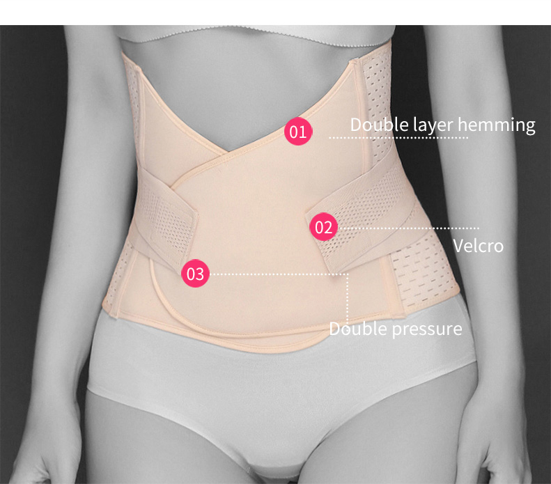 Cinta Modeladora Pós-Parto com Suporte Aprimorado para Controle da ...