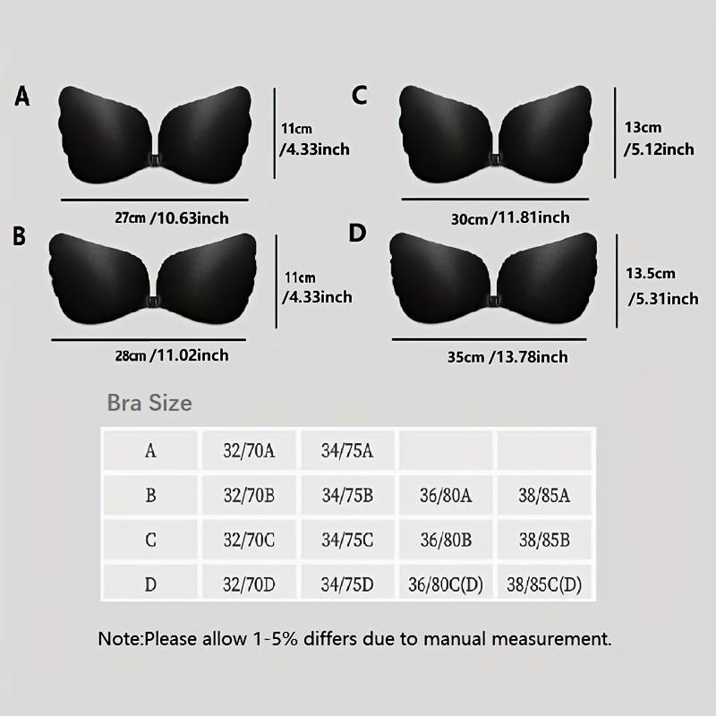 2025 Silicone Adesivo Lift Up Bra Stick On Bra Push Up Senza - Foto 8