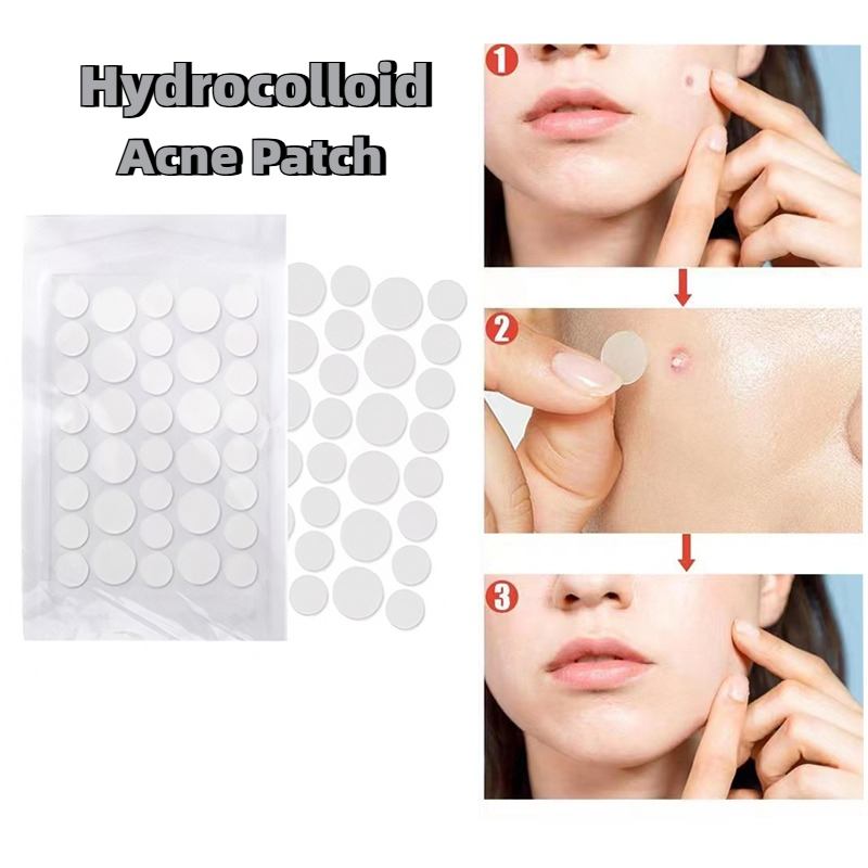 36PCS de Adesivos para Espinhas, Patches Hidrocoloides para Cobrir ...