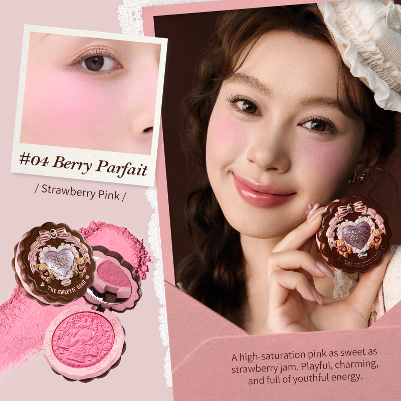 Flower Knows The Sweetie Bear Collection Blush De Cetim De Seda 5g ...