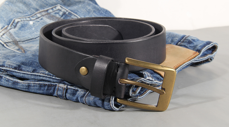 Cinto Masculino Couro Genuíno Vintage Luxo Artesanal 8