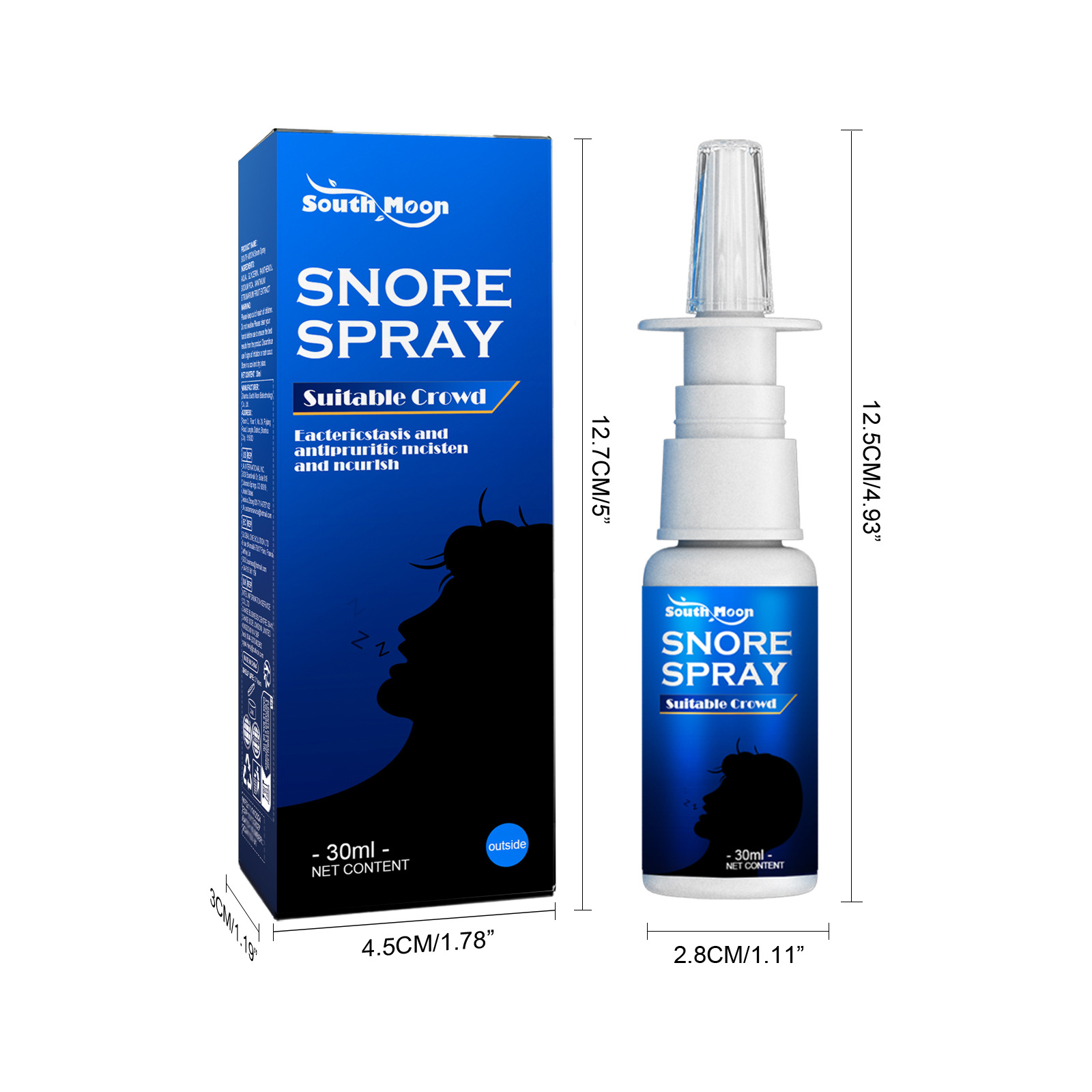 Spray Anti-Ronco , Gotas De Rolha De Rápido Para Melhor Sono , Melhora ...
