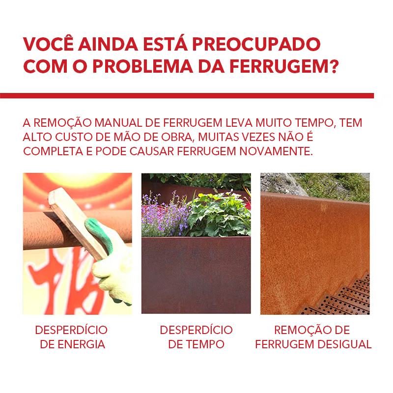 Chibel 300ml Tinta De Ferrugem, Pasta Removedor PimerA Base De Agua ...