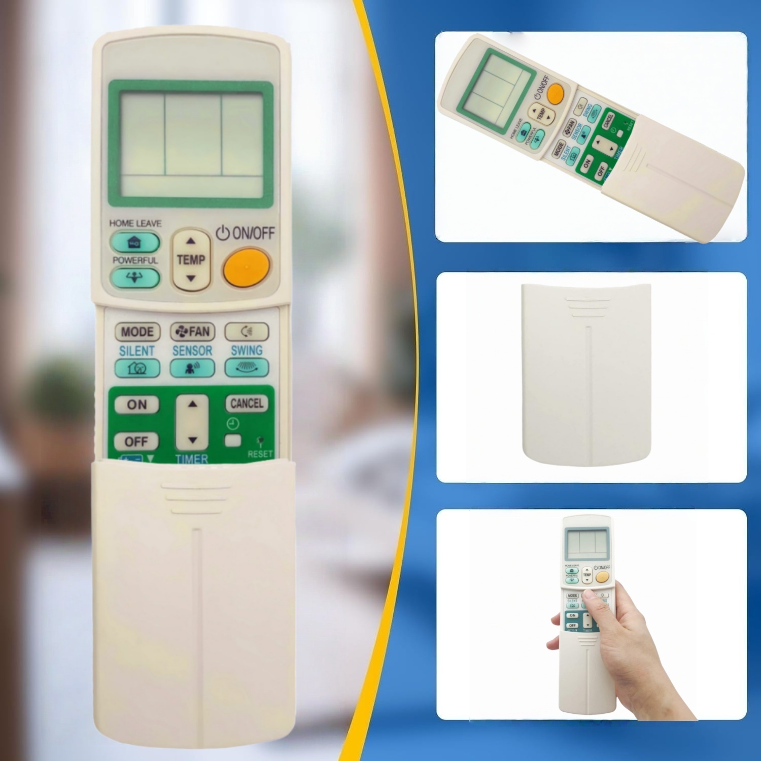 Telecomando ARC433A87 Per Condizionatore Daikin – Compatibile Con ARC433B47, B69, B70, B71, A1, A17, A27, A46, A75, A83