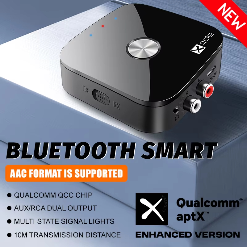 Receptor de Áudio Bluetooth NFC 6.0 Adaptador Estéreo Sem Fio USB RCA R ...