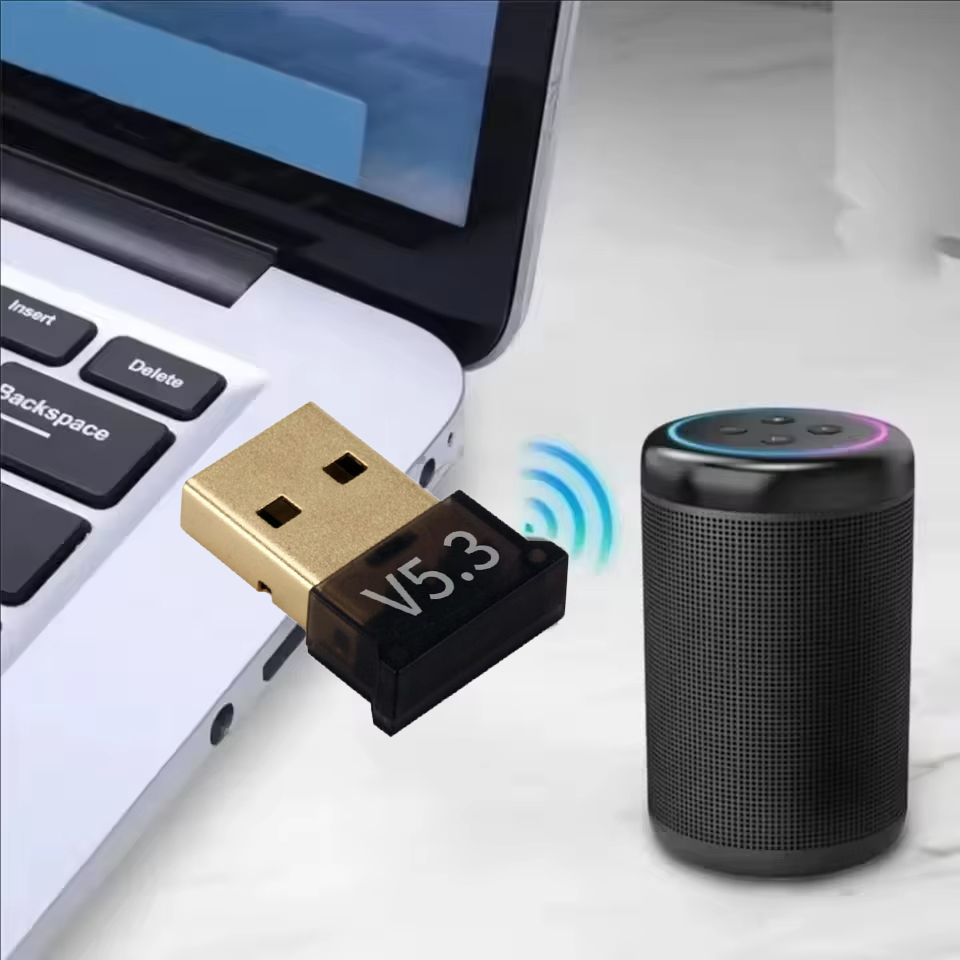 Adaptador USB Bluetooth 5.3 para notebook, áudio, computador ...