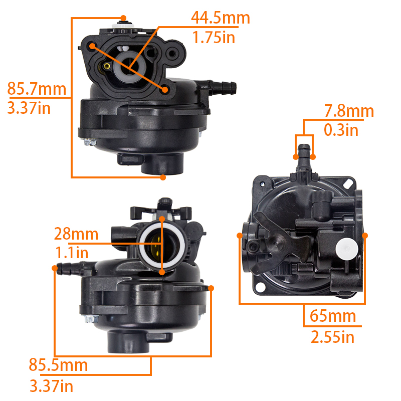 Carburador para cortador de grama Briggs & Stratton 799583 799584 ...