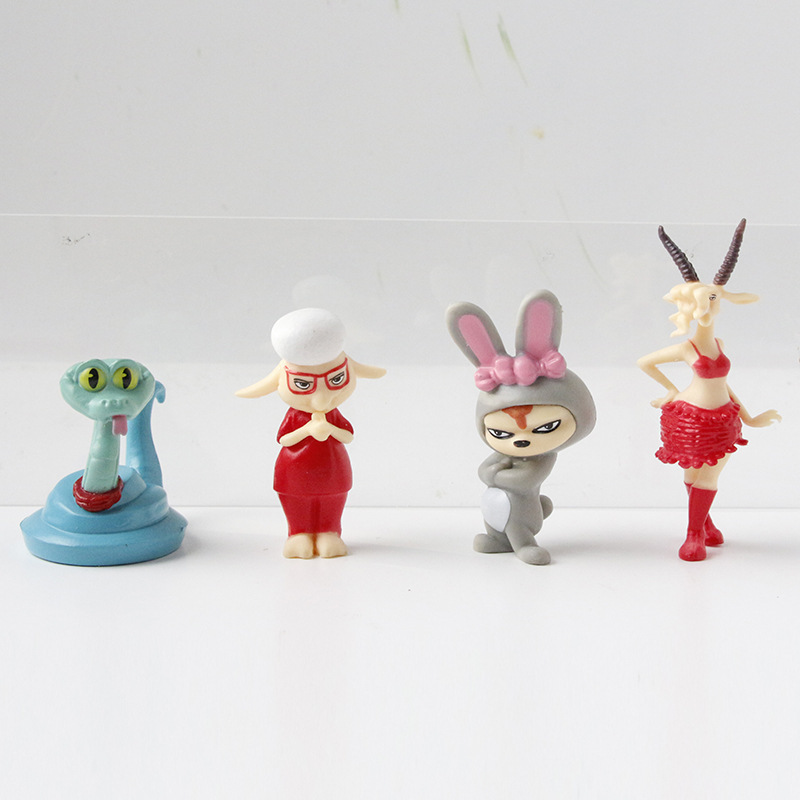 12 Pçs/Set Q Ver . Zootopia 2 Figuras Judy Nick Gary Nibblels Pawbert ...