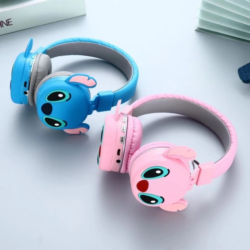 Lilo Stitch Fone De Ouvido Bluetooth Sem Fio Infantil Headphone ...