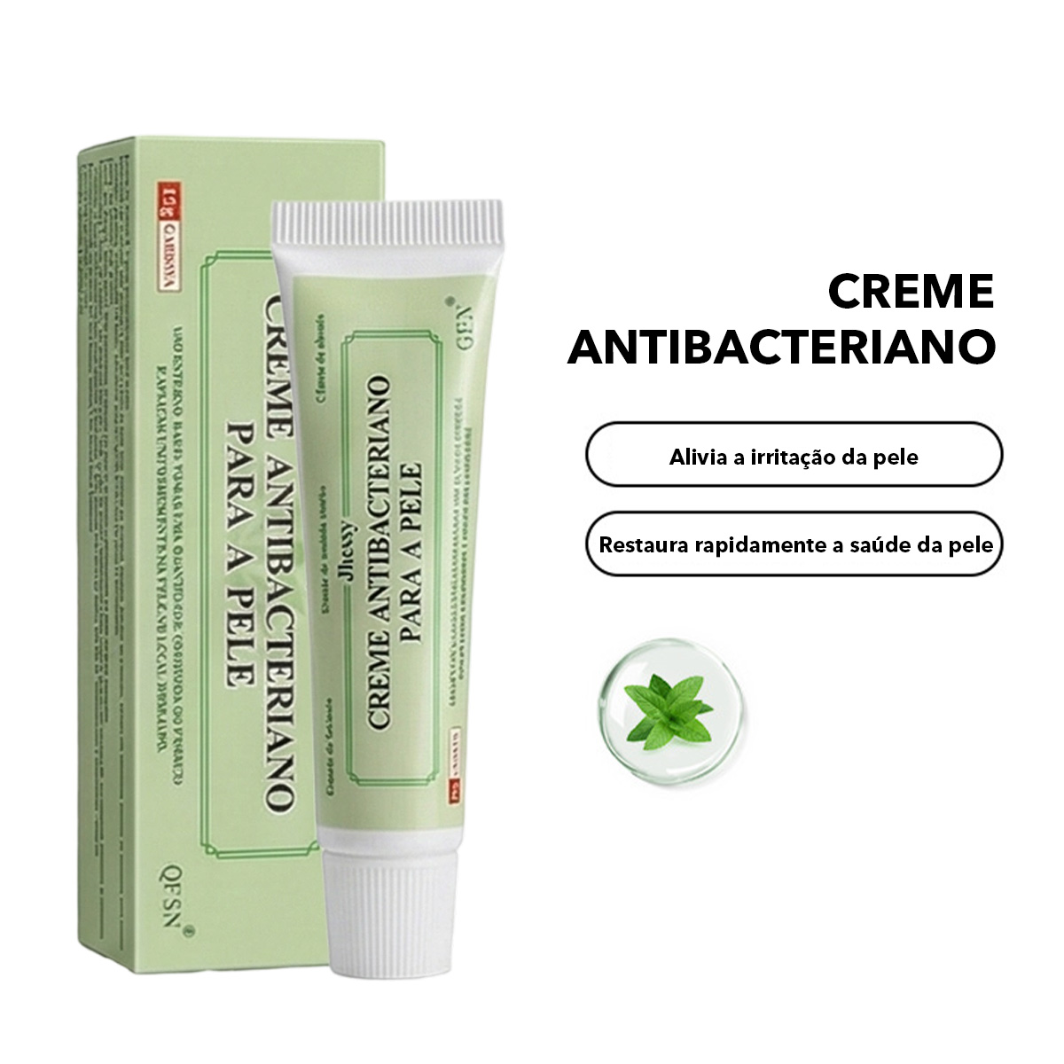 Pomada cremosa para cuidados com o corpo para dermatite, eczema e ...
