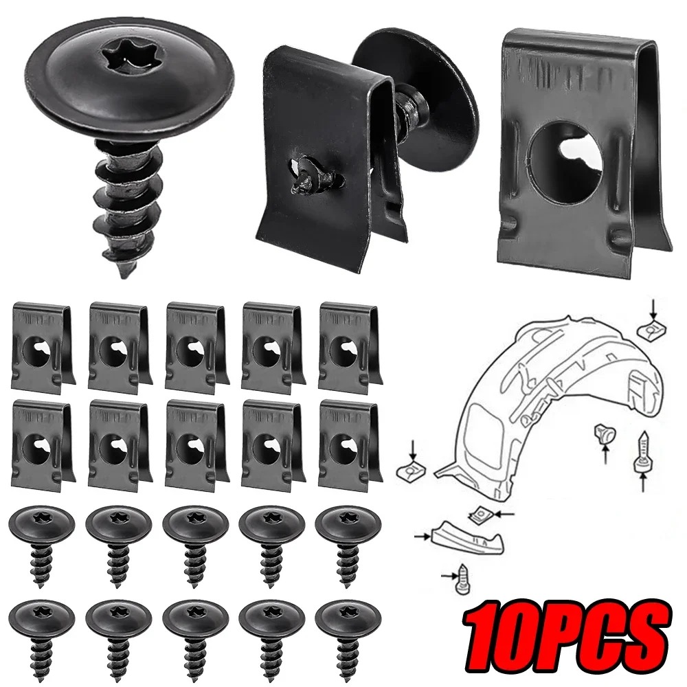 Parafusos Autoatarraxantes para Carro, Capa de Motor, Fixador de Para ...