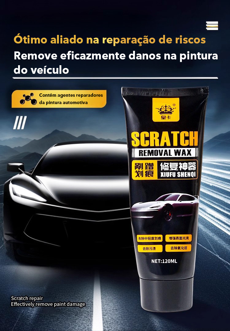 Removedor De Arranhões De Carro / Cera para Remover Arranhões / Pasta ...
