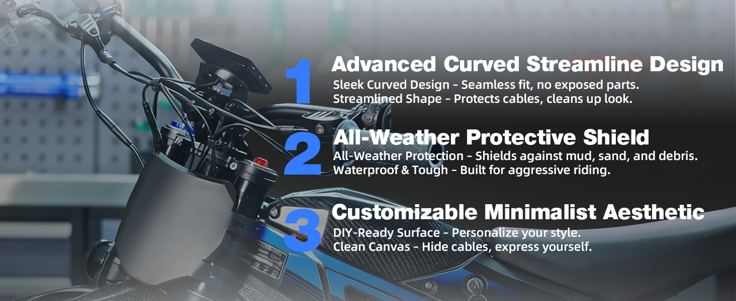 Placa De Matrícula Elétrica Para Bicicleta De Sujeira Surron LBX ...