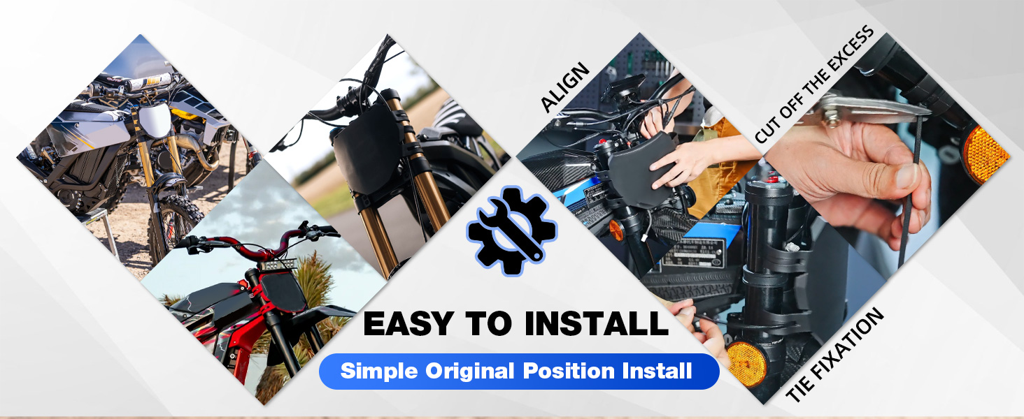 Placa De Matrícula Elétrica Para Bicicleta De Sujeira Surron LBX ...