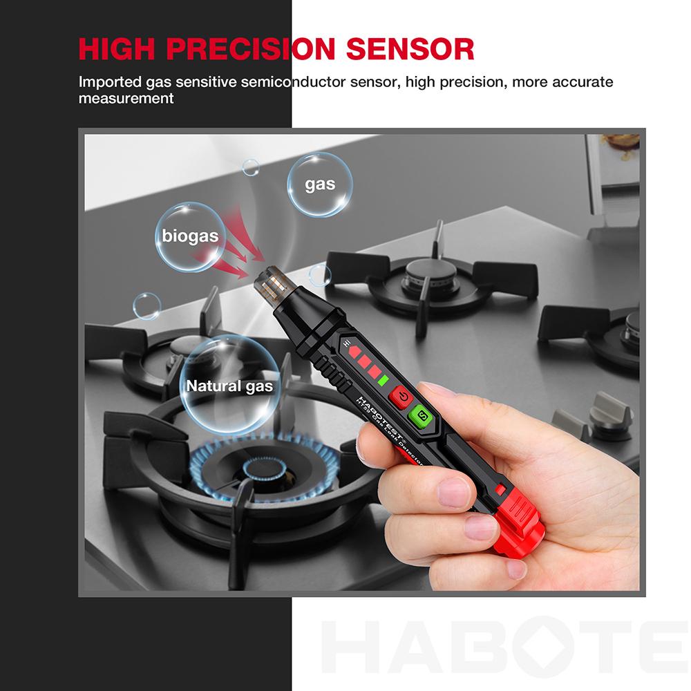 HT Series Detector de Gás Combustível Verificador de Vazamento de Gás ...