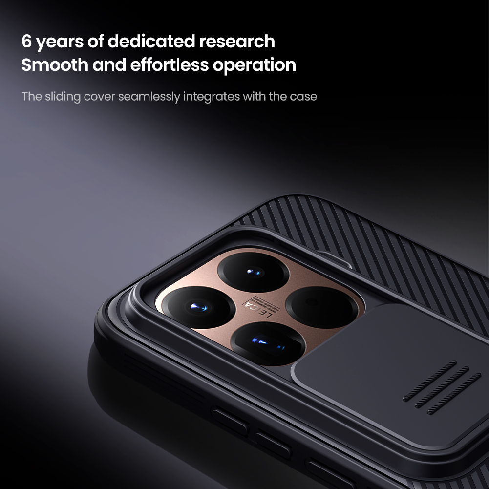 Nillkin Luxo CamShield Caso Para Xiaomi 17T Pro 15T 14T Câmera Slider ...