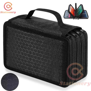 72 Compartimentos Para Porta-Lápis , Caixa De Cor De 4 Camadas , Bolsa De Caneta Estudantil Estacionária Com Zíper Arte Escolar