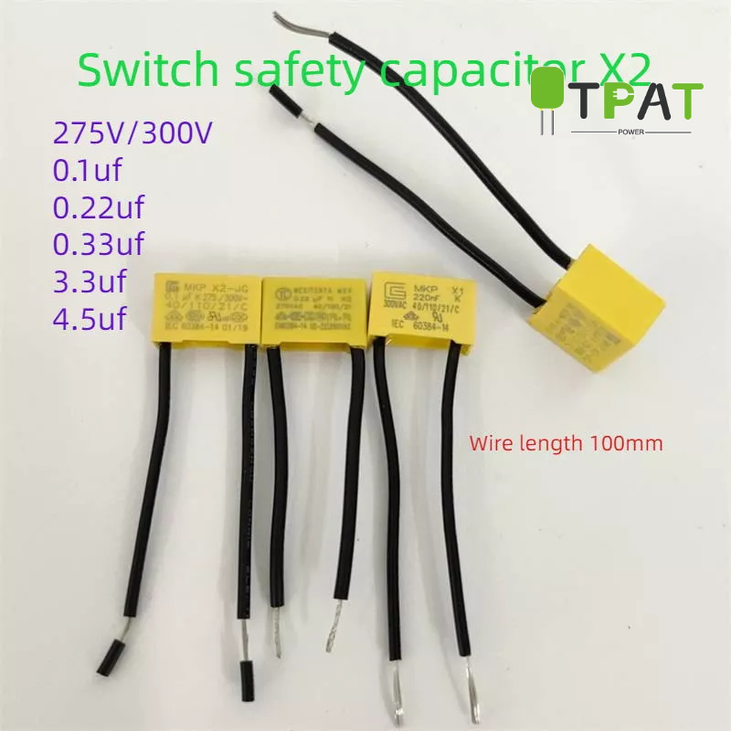 Interruptor Inteligente Capacitor wifi Absorção Arco Solver Problema De Estroboscópio 0,1 Uf 0,22 0,33 3,3 4,5