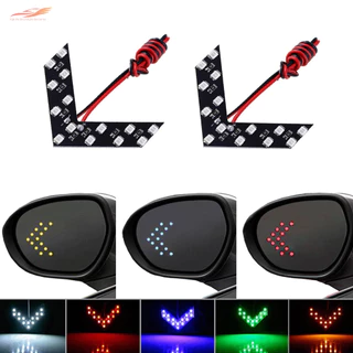 led Espelho Retrovisor Seta Luz Painel De Sinal De Volta Do Carro 14 smd dc 12 V