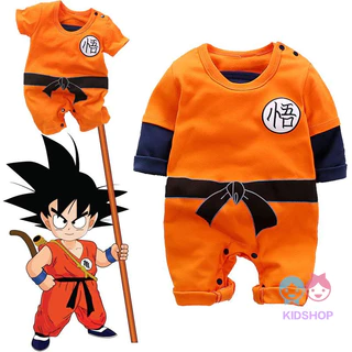Baby Boys Recém Nascido Bola De Dragão Z Son Goku Cosplay Romper Bodysuit Halloween Outfit Costume