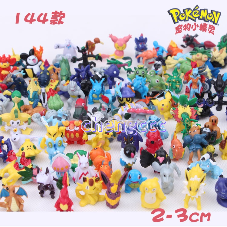 144 Aleatório 5 Tipos Bonecas Pokemon Pokémon Cápsula Brinquedos Bonecos -  Escorrega o Preço