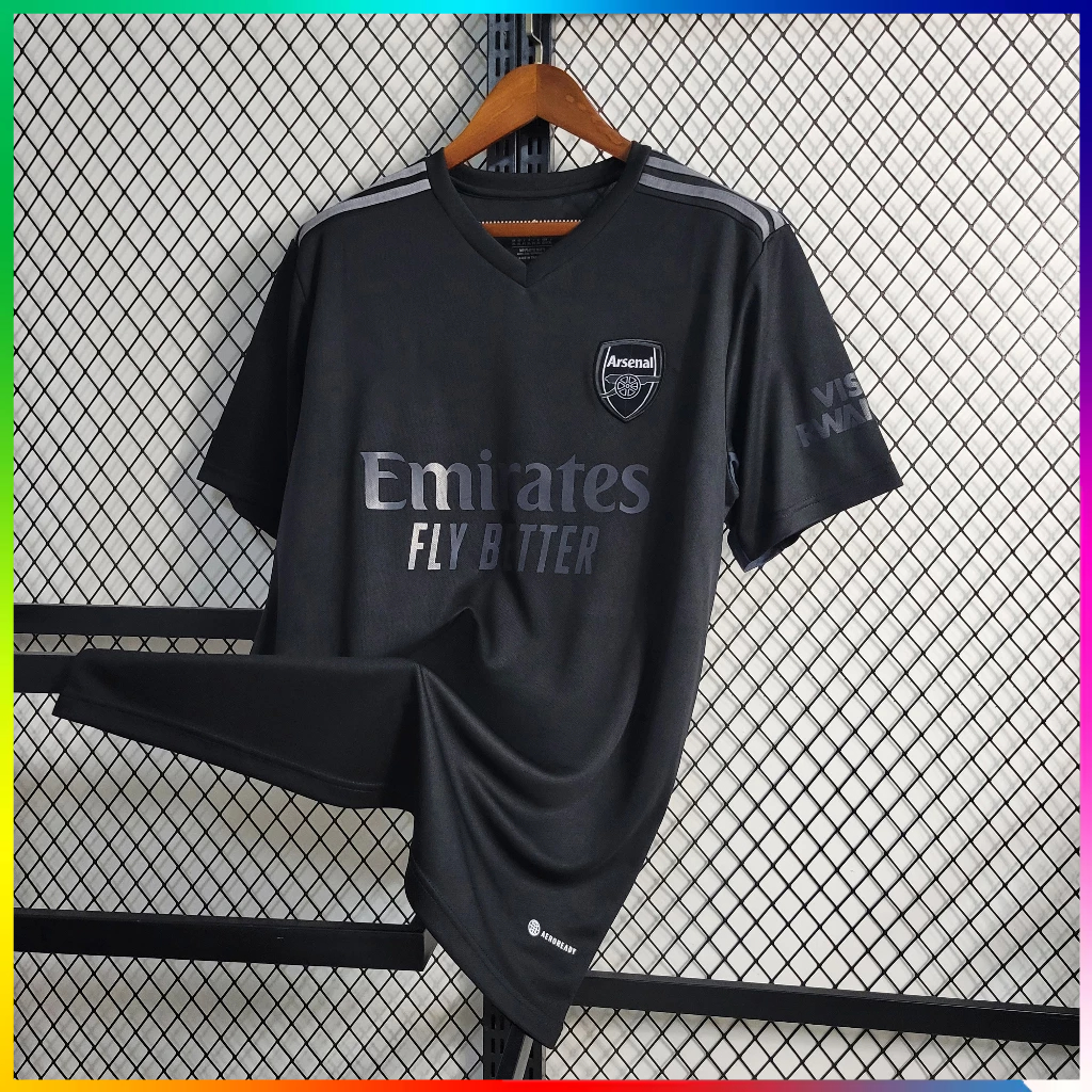 22/23 Camisa De Futebol Black ASN