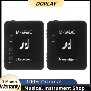 M-VAVE WP-10 Sistema De Transmissão E Receptor Recarregável Para Monitor De Fone De Ouvido Sem Fio De 2.4GHz