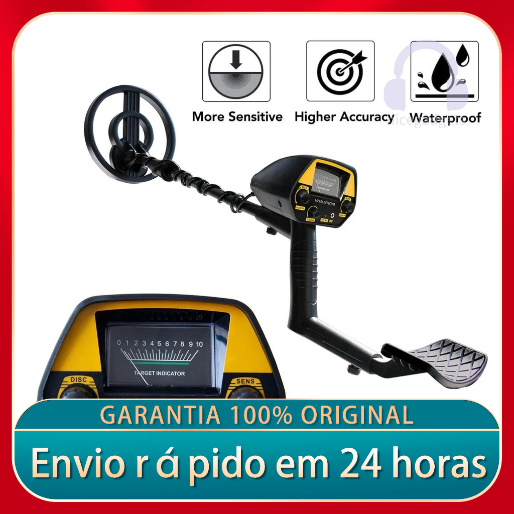 Md4060 detector de metais de alta sensibilidade md4060 detector de metais  subterrâneo gold digger tesouro caçador