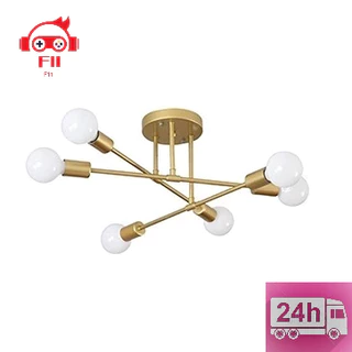 Lustres modernos Luz de teto criativa Old Nordic Gold Decorativa Home Lighting