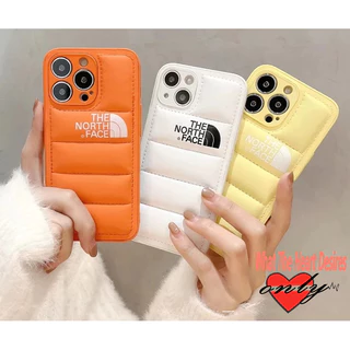 The North Face 3D Casaco De Algodão Com Enchimento alta qualidade celular Capa Adequado capinha para iphone 11 12 13 14 15 Pro Max Capa para Anti-Impacto de Marca Deluxe de Sem Deslizamento telefone