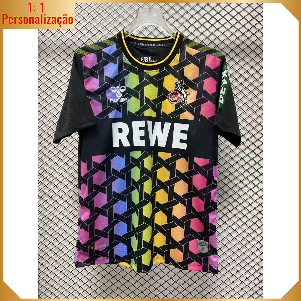 Camisa Da Equipe 23/24 , Camisa De Futebol Colorida , Versão Para