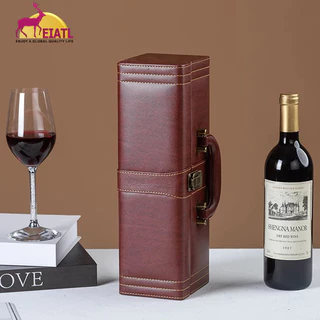 Caixa de oferta do vinho tinto Embalagem de uma única caixa geral para vinho Caixa de vinho tinto Caixa preta para vinho