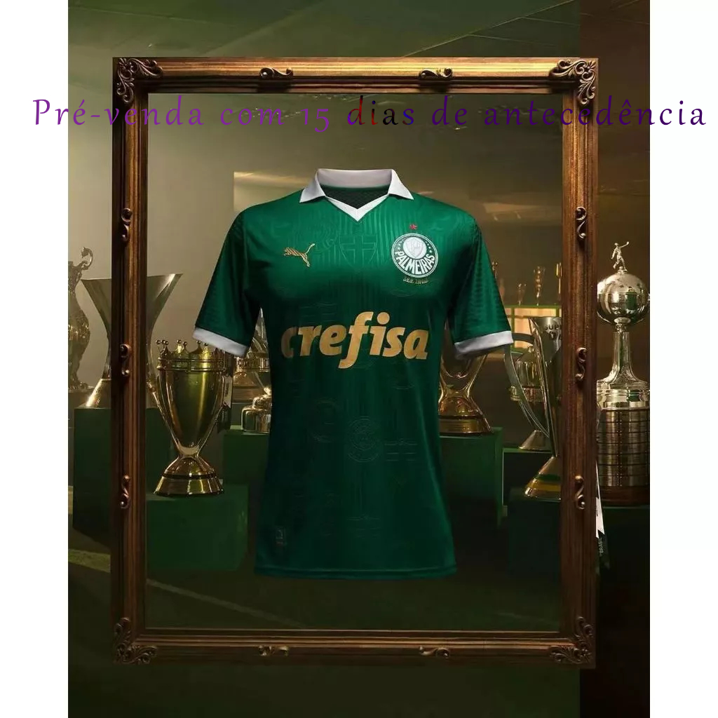 Camisa de Futebol 24/25 palmeiras Premium |-venda de 15 dias Respirável Secagem Rápida