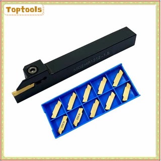 [TOOO] MGEHR1212-1.5 Porta Ranhuras + 10pcs MGMN150-G Insertos Para De Metal Duro